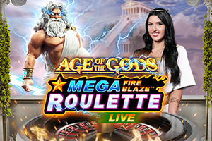 Mega Fire Blaze Age Of Gods Roulette Live